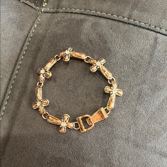Fashion Jewelry Jewelry - Fashion Jewelry Gold Cross Charm Bracelet